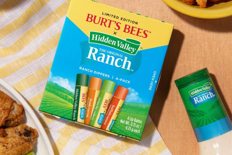  A Burt’s Bees, Hidden Valley Ranch lip balm collaboration has already sold out