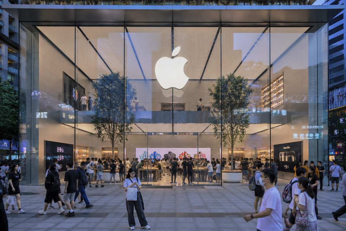 Why Apple shares are down on Tuesday?